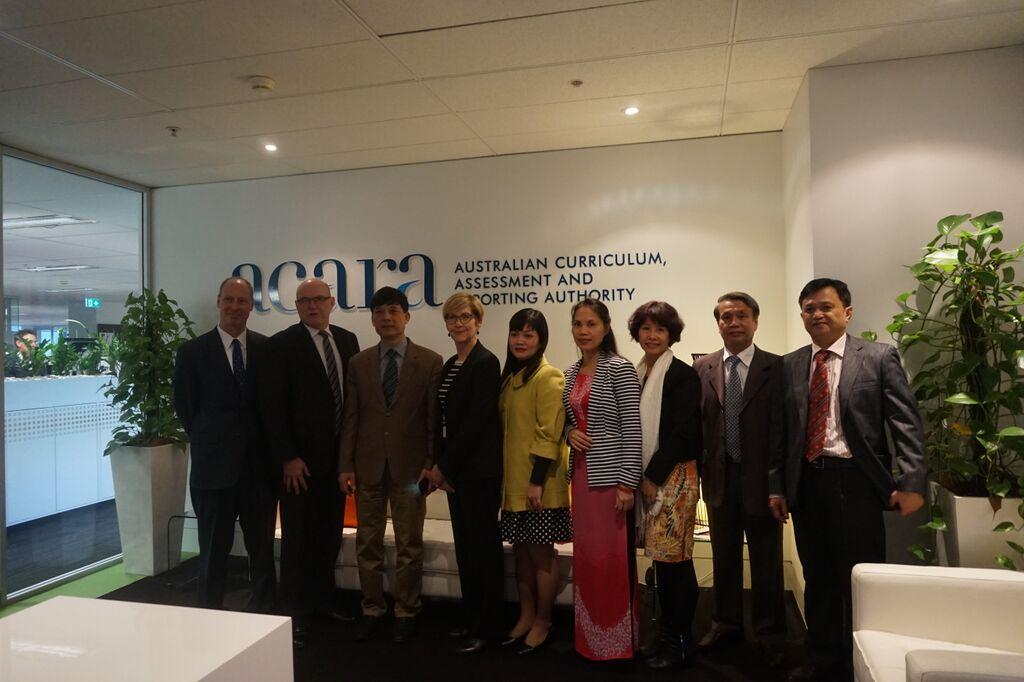 Đoàn công tác của Viện Khoa học giáo dục Việt Nam đến thăm và làm việc tại các cơ quan nghiên cứu, trường đại học của Úc