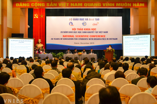Hội thảo khoa học “20 năm giáo dục học sinh khuyết tật Việt Nam”