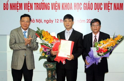 Lễ công bố và trao Quyết định bổ nhiệm Viện trưởng Viện Khoa học giáo dục Việt Nam