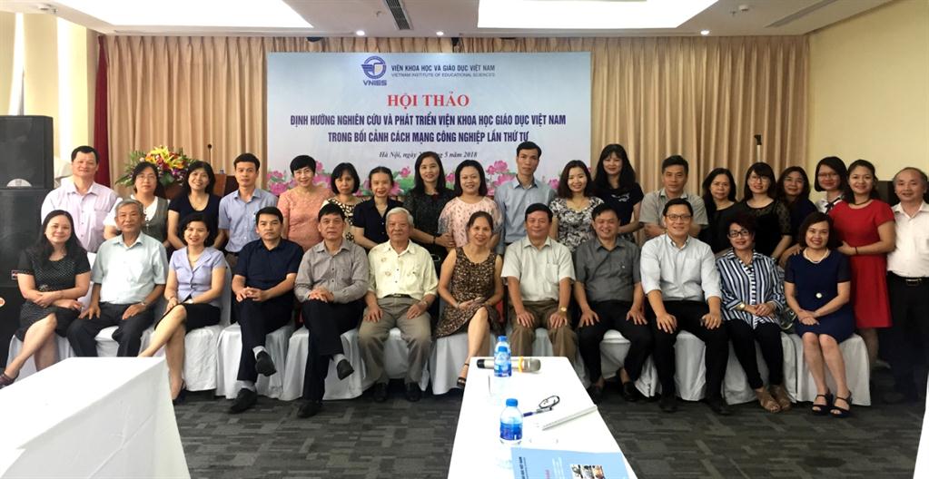 Hội thảo Định hướng nghiên cứu và phát triển Viện Khoa học Giáo dục Việt Nam trong bối cảnh cách mạng công nghệ lần thứ tư