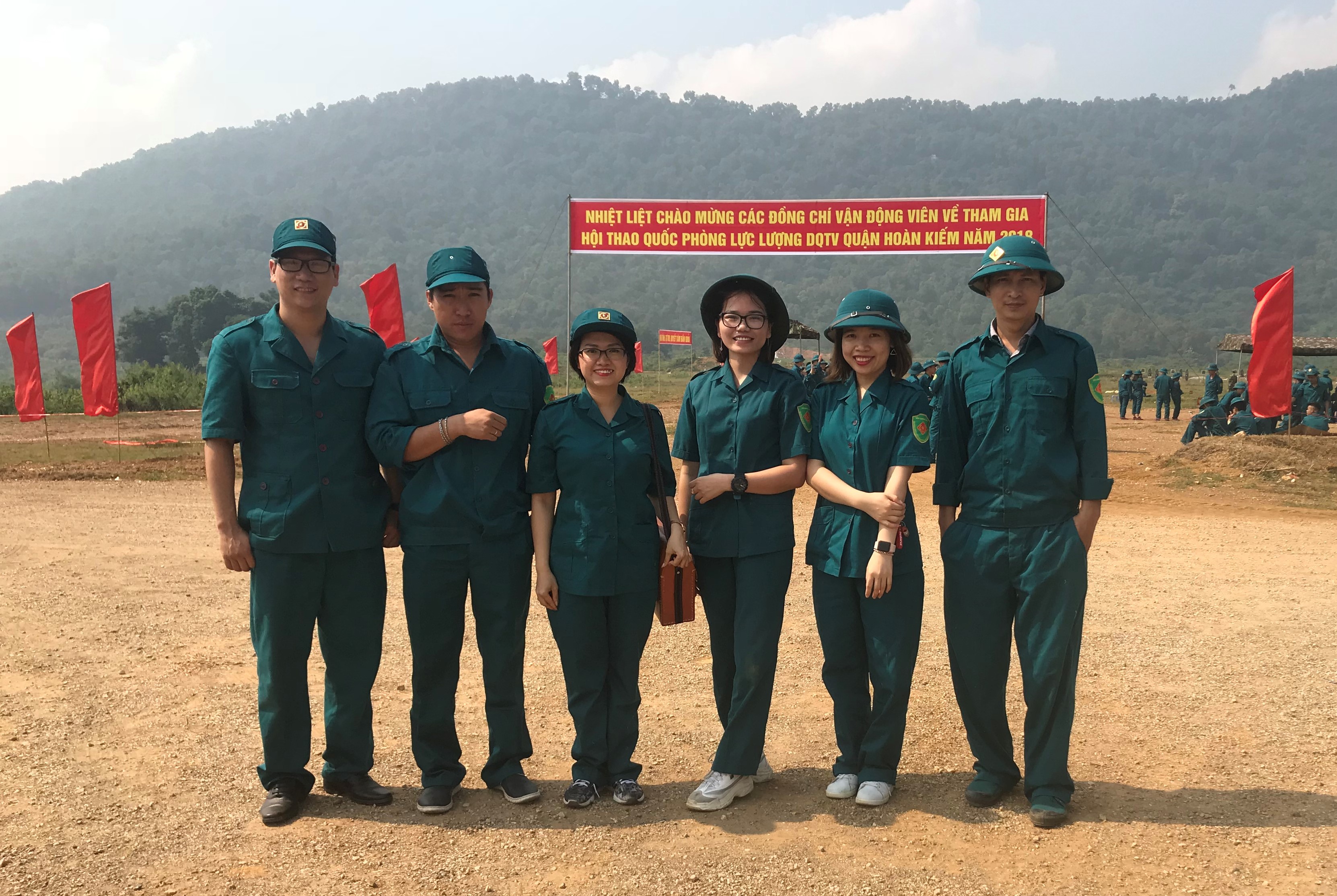 Hội thao Quốc phòng lực lượng Dân quân tự vệ quận Hoàn Kiếm năm 2018