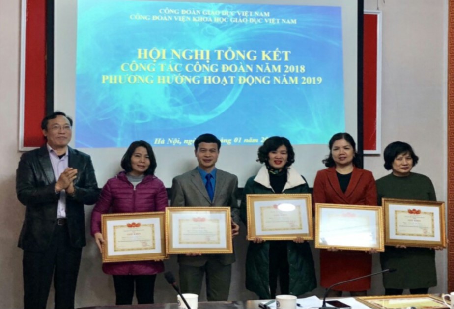 Hội nghị Tổng kết công tác công đoàn Viện Khoa học Giáo dục Việt Nam năm 2018