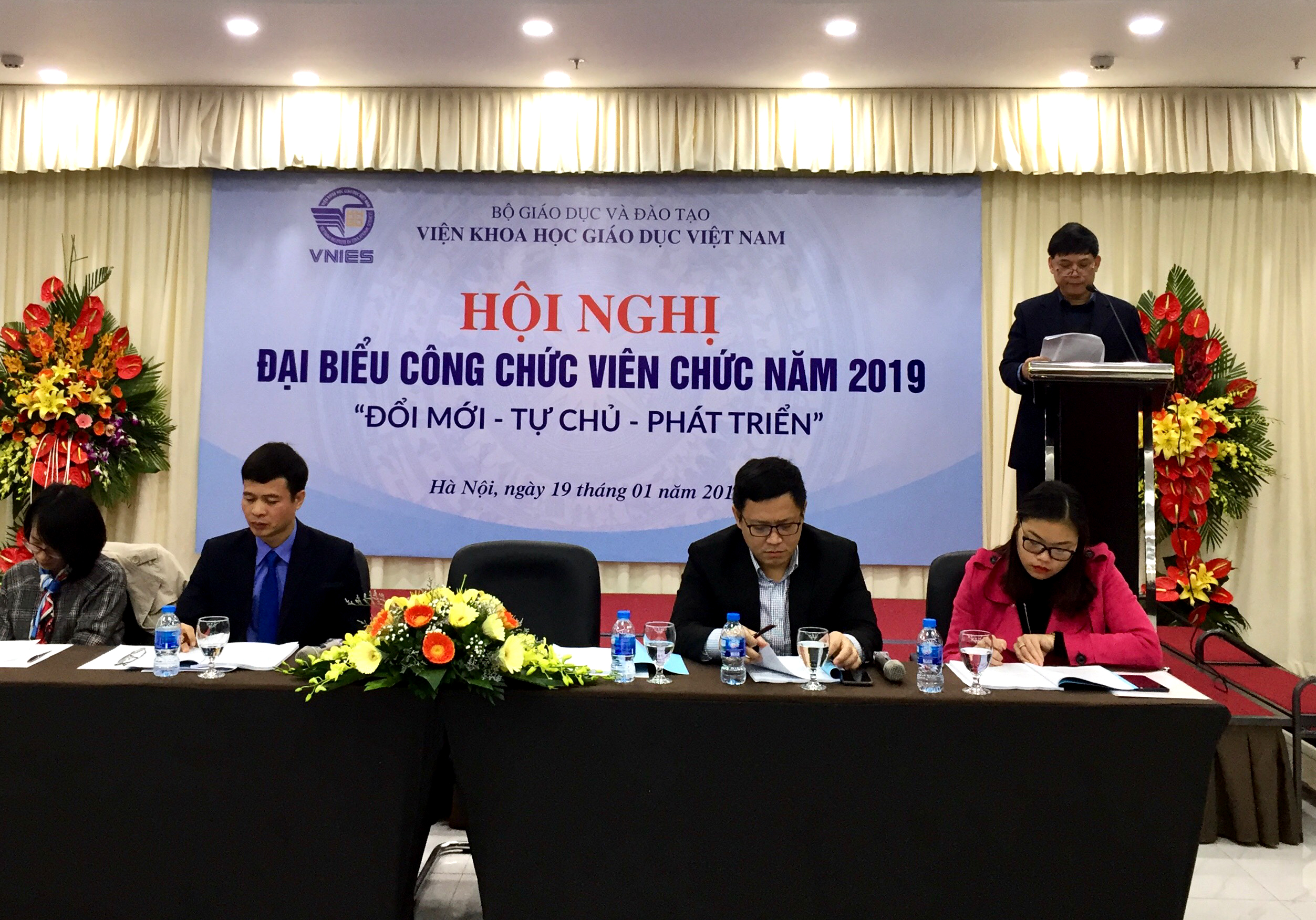 Hội nghị Đại biểu công chức, viên chức Viện Khoa học Giáo dục Việt Nam năm 2019 “Đổi mới – Tự chủ - Phát triển”