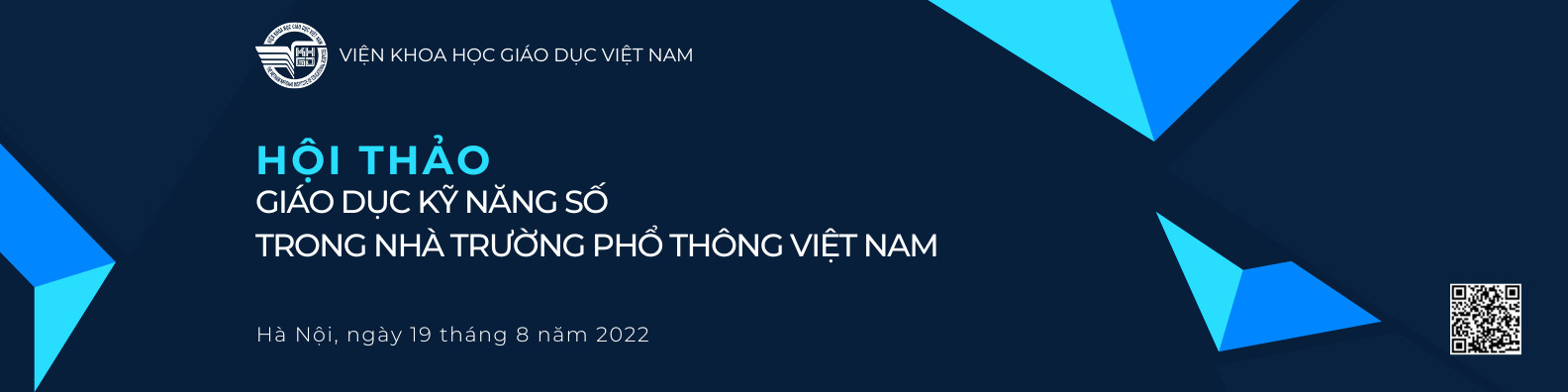 Thông báo Hội thảo “Giáo dục kỹ năng số trong nhà trường phổ thông Việt Nam”
