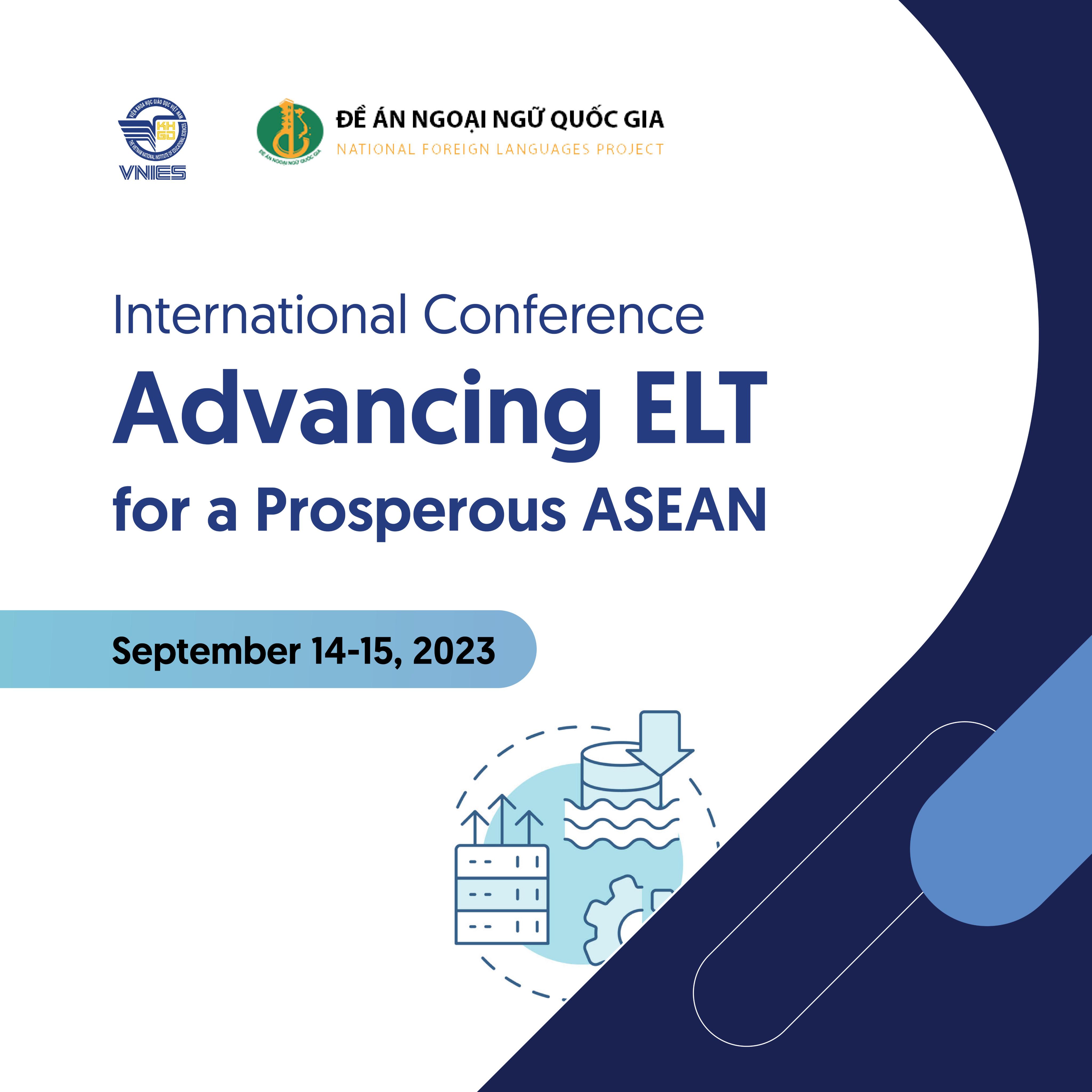 Thông báo Hội thảo quốc tế Giải pháp nâng cao chất lượng giảng dạy ngoại ngữ trong khối các quốc gia ASEAN