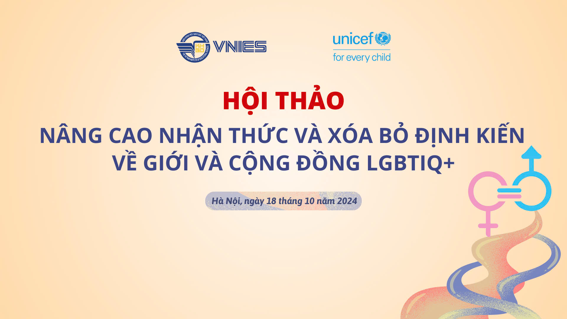 Hội thảo Nâng cao nhận thức và xóa bỏ định kiến giới về cộng đồng LGBTQ+