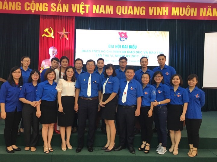 Đoàn Thanh niên Viện Khoa học Giáo dục Việt Nam tham dự đại hội đại biểu đoàn TNCS Hồ Chí Minh Bộ GD&ĐT Lần thứ VI, nhiệm kì 2017-2022
