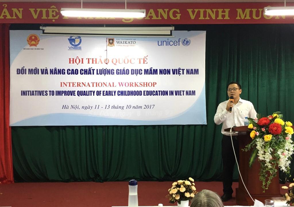 Tập huấn chuyên môn về Đổi mới và nâng cao chất lượng Giáo dục Mầm non ở Việt Nam